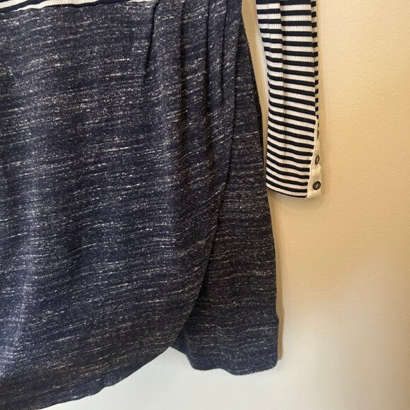 Anthropologie Dolan Left Coast Mixed-Print Faux Wrap Dress sz S - Picture 8 of 11